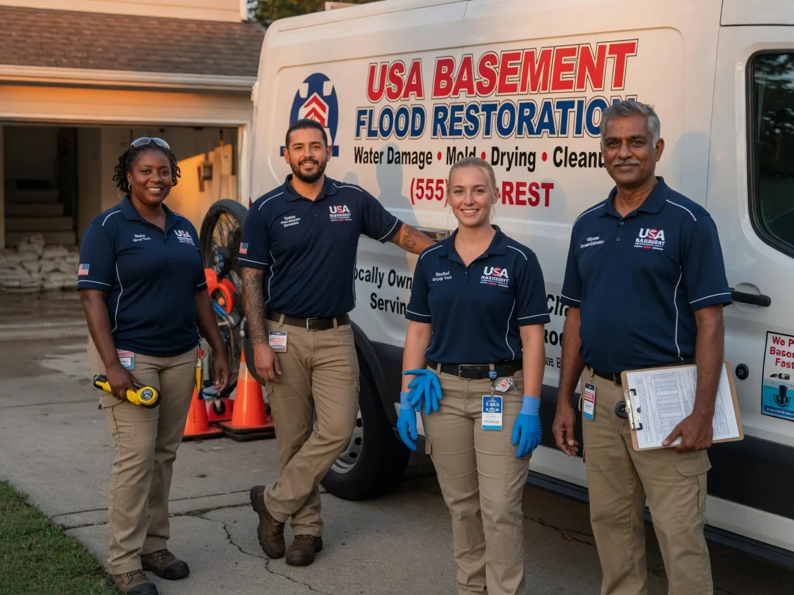 Basement Flood Cleanup company in Arlington, IN