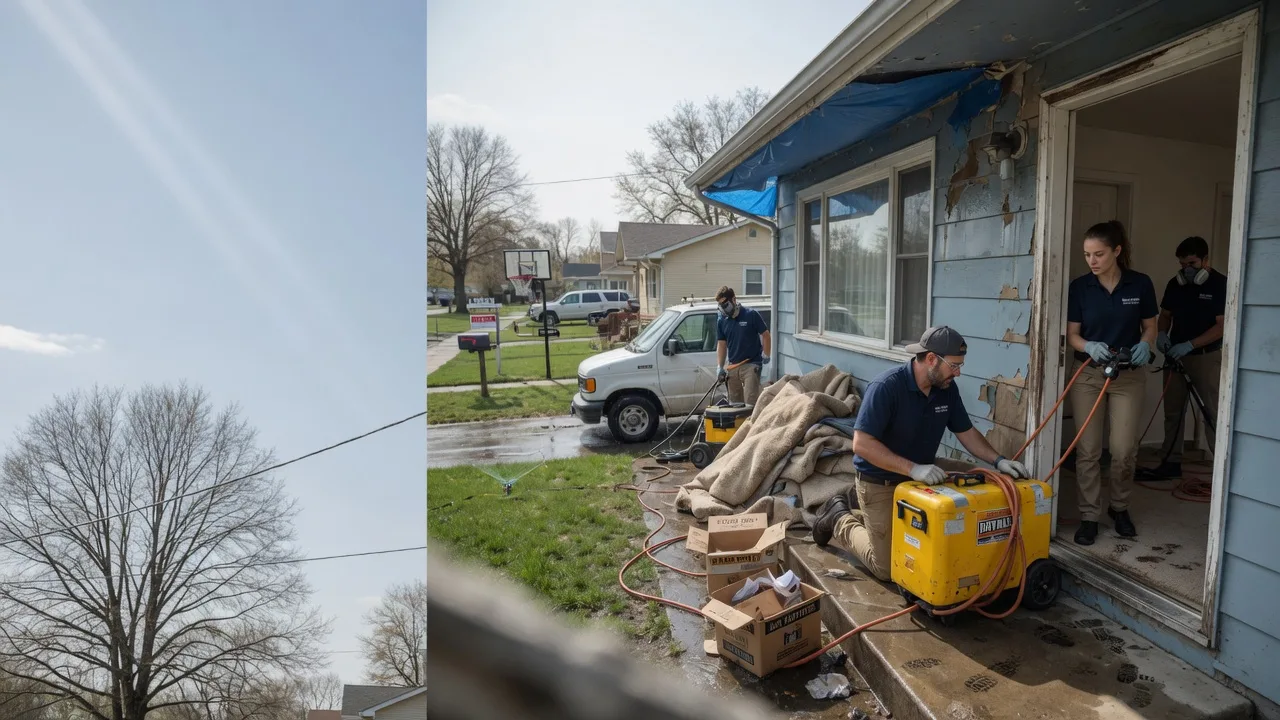 Basement Flood Cleanup in Arlington, IN near me